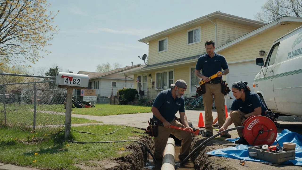Gas Line Repair in Allen Park, MI near me